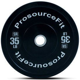 Solid Rubber Bumper Plate, 35 lb