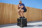 3-in-1 Wood Power Grip Plyometric Box, 24/16/20