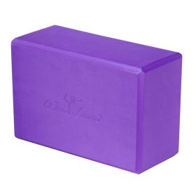 4-inch Block - Purple (4"H x 6"W x 9"L)