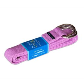 6ft Lilac Yoga Strap