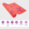 Butterfly Yoga & Pilates Mat - Coral