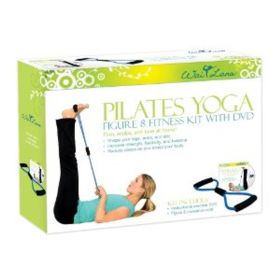 Pilates Yoga Figure 8 Fitness Kit w/DVD