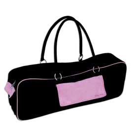 Urban Yoga Bag Black/Pink (9.5"H x 6"W x 25.5"L)