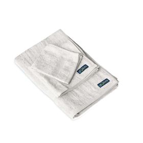 Peony White Bamboo Towel Set (all 3 sizes)