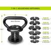 Adjustable Kettlebell, 10-lb to 40-lb