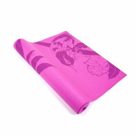 Birds of Paradise Yogi Mat - Pink