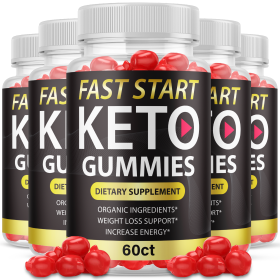 5-Fast Start Keto Gummies; Fast Start ACV Gummies; Weight Loss Gummies; 300ct