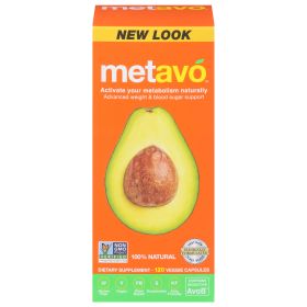 Metavo - Metabolism Suprt Plnt Bsd - Case Of 3-120 Ct