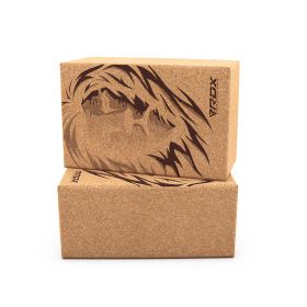 PAIR YOGA BLOCK CORK-D1 (18283)