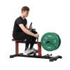 Adjustable Seated Calf Raise Machine,Calf Raise Machine with Band Pegs,Leg Trainer Home Gym