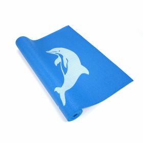 Dolphins Yogi Mat - Blue