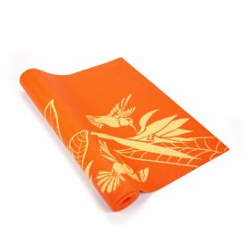 Hawaiian Paradise Yogi Mat- Orange