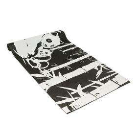 Panda Yogi Mat - Black