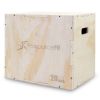 3-in-1 Wood Plyometric Jump Box, 24/20/16