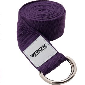 YOGA 8FT POLY COTTON STRAP-MAUVE (17620)