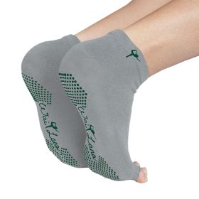 Silver w/Green (M/L) Yogi Feet