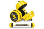 Adjustable Dumbbells and Barbell Set, 22LB