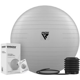 PVC YOGA BALL-45CM-SILVER (14025)