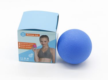 Curved Stick Point Massage Deep Muscle Release Ball (Option: Single ball blue)