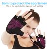 Breathable Fitness Gloves Gym Weightlifting Yoga Bodybuilding Training Sports Thin Non-slip Half Finger Cycling Gloves Equipment